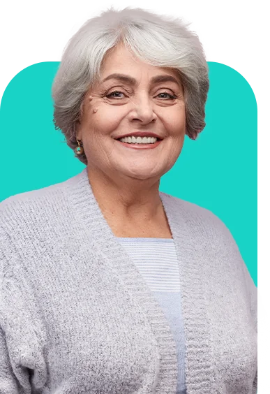 Paciente sorrindo após reabilitação oral na Oral Unic Ipatinga